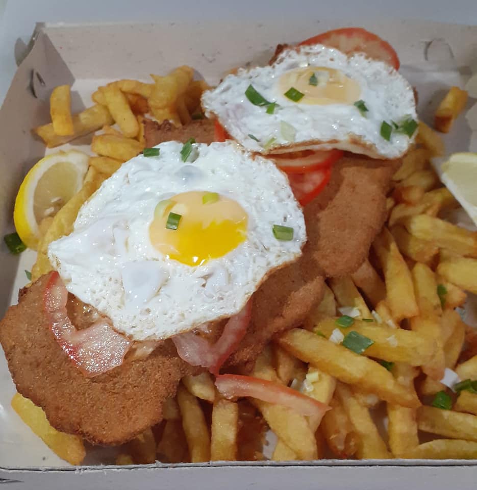 Milanesas con fritas